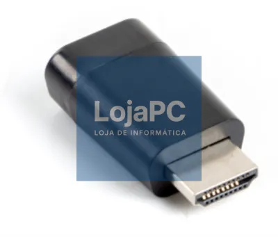 Lanberg AD-0016-BK cambiador de género para cabo VGA HDMI Preto