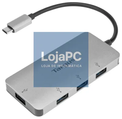 Targus ACH226EU hub de interfaz USB 3.2 Gen 1 (3.1 Gen 1) Type-C 5000 Mbit/s Prateado