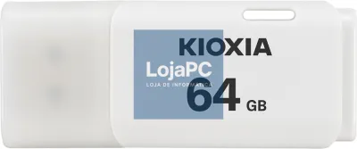 Kioxia TransMemory U202 unidade flash USB 64 GB USB tipo A 2.0 Branco