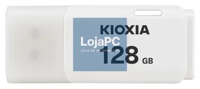 Kioxia TransMemory U202 unidade flash USB 128 GB USB tipo A 2.0 Branco