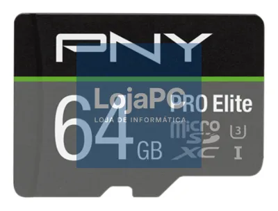 PNY PRO Elite 64 GB MicroSDXC UHS-I Classe 10