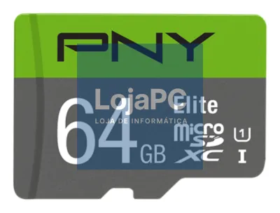 PNY Elite 64 GB MicroSDXC UHS-I Classe 10