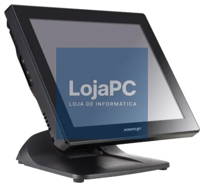 Posiflex PS362504325200W9 J6412 2,6 GHz Todo-en-Uno 38,1 cm (15") 1024 x 768 Pixeles Ecrã táctil Preto