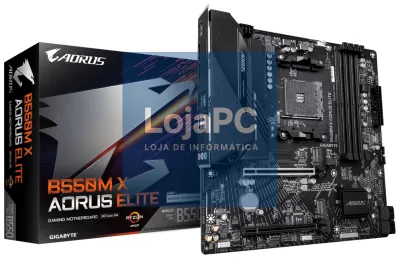 GIGABYTE B550M X AORUS ELITE Placa-mãe