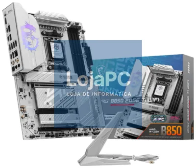 MSI MPG B850 EDGE TI WIFI placa-mãe AMD B850 Zócalo AM5 ATX