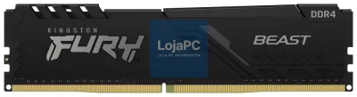 Kingston Technology FURY Beast 32GB 3200MT/s DDR4 CL16 DIMM Black