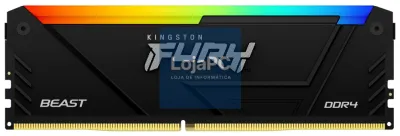 Kingston Technology FURY Beast 8GB 3200MT/s DDR4 CL16 DIMM RGB