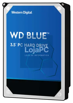 Western Digital Blue disco rígido interno 6 TB 5400 RPM 256 MB 3.5" Serial ATA III