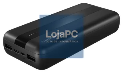 NATEC Trevi Polímero de lítio 20000 mAh Preto