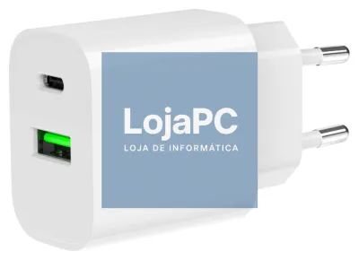 Gembird TA-UC-PDQC20-01-W carregador de dispositivo telemóvel Universal Branco Corrente alterna Carga rápida Interior