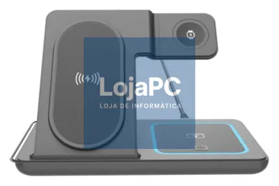 Gembird TA-WPC31A-01-BK carregador de dispositivo telemóvel Ver, Smartphone, Auscultadores Preto USB Carregador sem fios Carga rápida Interior