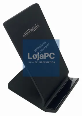 Gembird EG-WPC10-02 carregador de dispositivo telemóvel Smartphone Preto CC Carregador sem fios Interior