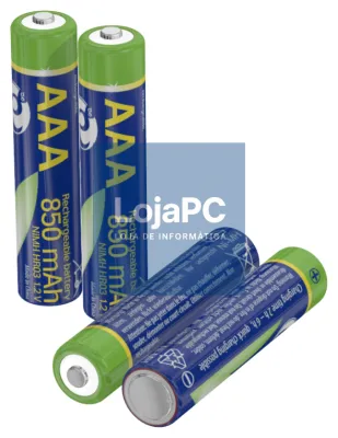 Gembird EG-BA-AAA8R4-01 pilha doméstica Bateria recarregável AAA Níquel-metal hidruro (NiMH)