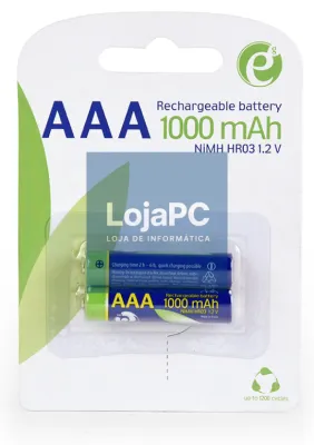 EnerGenie EG-BA-AAA10-01 pilha doméstica Bateria recarregável AAA Níquel-metal hidruro (NiMH)