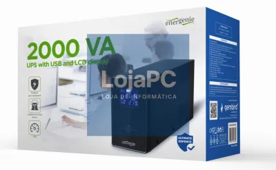 Gembird EG-UPS-035 uPS (UPS) Línea interactiva 2 kVA 1200 W 5 saídas AC