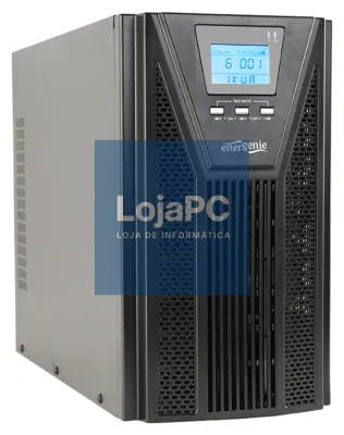 Gembird EG-UPSO-2000 uPS (UPS) Duplo conversión (en línea) 2 kVA 1800 W 5 saídas AC