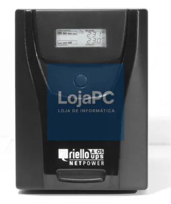 Riello NPW 1500 uPS (UPS) 1,5 kVA 900 W 6 saídas AC