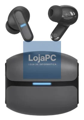 Leotec Auscultadores TWS Gaming Nebula Fit Pretos