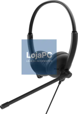 DELL WH125 Auscultadores Alámbrico Diadema Escritório/Centro de chamadas USB tipo A Preto