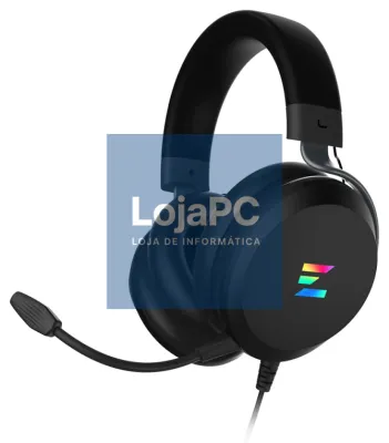 Zalman ZM-HPS610 auscultador y casco Auscultadores Alámbrico Diadema Jogo Preto