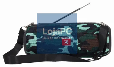 Gembird SPK-BT-17-CM coluna portátil o de fiesta Camuflaje 5 W