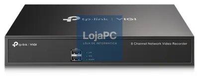 TP-Link VIGI NVR1008H Grabadore de vídeo en red (NVR) 1U Preto