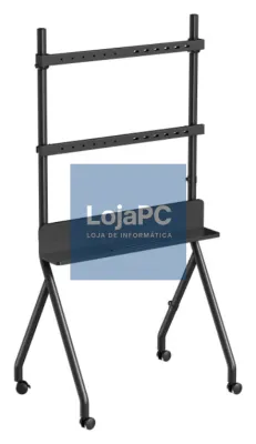 Gembird TVS-86F-02 suporte para TV 2,18 m (86") Preto