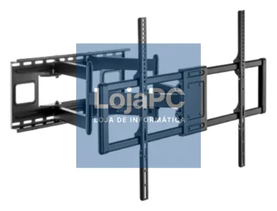 Gembird WM-120ST-01 suporte para TV 3,05 m (120") Preto