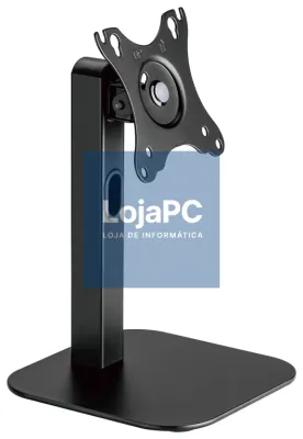 AISENS Suporte de mesa Eco Rotativo e Inclinável para Monitor/POS 2.5kg de 10"-24", Preto