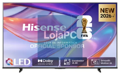 Hisense 75E7S Televisor 190,5 cm (75") 4K Ultra HD Smart TV Wifi Preto 350 cd / m²