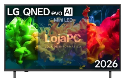 LG QNED evo AI MiniLED 50QNED81B6C 127 cm (50") 4K Ultra HD Smart TV Wifi Preto