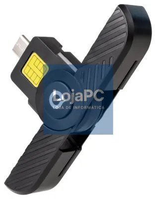 TooQ TQR-3011B leitor de cartão inteligente USB Tipo C