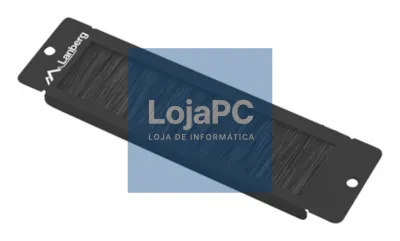 Lanberg AK-1104-B acessório de bastidor Panel pasacables com escova