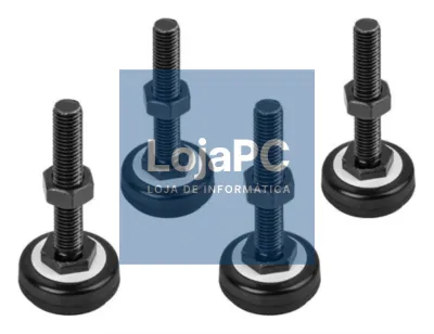 Lanberg AK-1602-B acessório de bastidor Pie de nivelación para rack