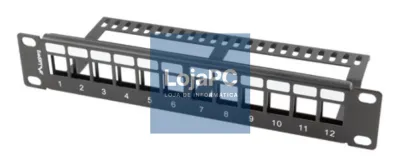Lanberg PPKS-9112-B acessório de bastidor Panel de supresión para bastidor