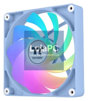 Thermaltake Fan Hydrangea Blue CT120 Capa del computador Ventoinha 12 cm Azul, Branco 2 pieza(s)