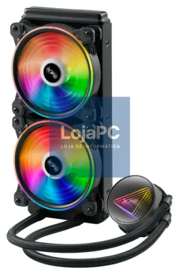 ADATA LEVANTE X 240 Processador Sistema de refrigeração líquida todo en uno 12 cm Preto