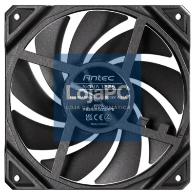 Antec Nova Capa del computador Ventoinha 12 cm Preto 3 pieza(s)
