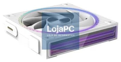 Zalman ZM-DF120 WHITE sistema de refrigeração para computador Placa-mãe Ventoinha 12,4 cm Branco 1 pieza(s)