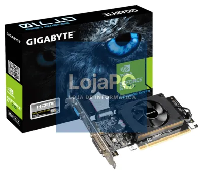 GIGABYTE GV-N710D3-2GL NVIDIA GeForce GT 710 2 GB GDDR3