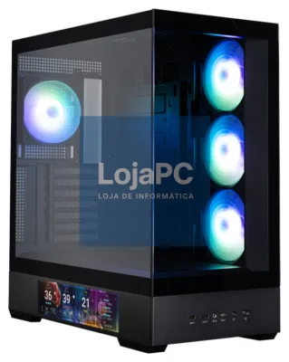 Zalman P40 DS BLACK Midi Tower Preto