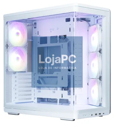 Zalman P60 WHITE capa de computador Midi Tower Branco