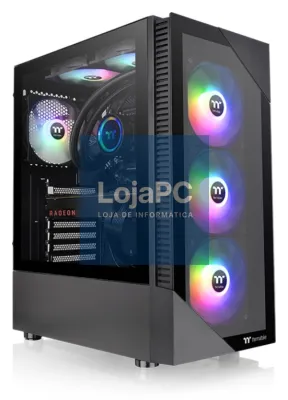 Thermaltake View 200 TG ARGB Midi Tower Preto