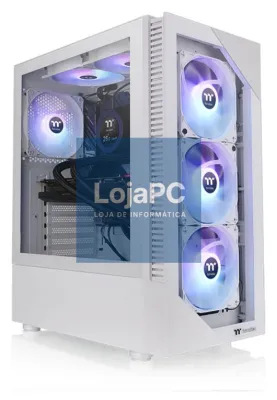 Thermaltake View 200 TG Snow ARGB Midi Tower Branco
