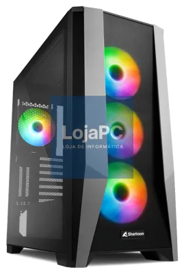 Sharkoon ELITE SHARK TG7M RGB Preto