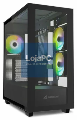 Sharkoon Rebel C60 Midi Tower Preto