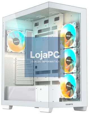 GIGABYTE C500 PANORAMIC STEALTH Midi Tower Branco