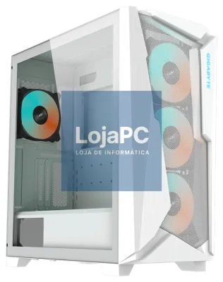 Gigabyte C301GW capa de computador Midi Tower Branco