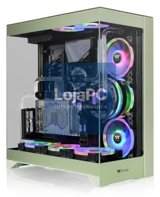 Thermaltake CTE E550 TG Midi Tower Verde