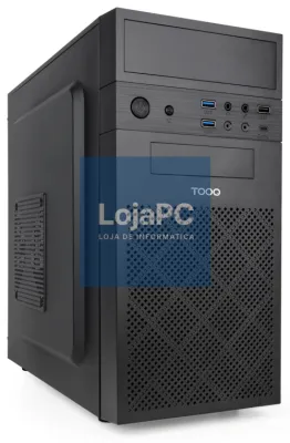 TooQ Caixa Mini-torre Micro-ATX “ISOBOX ULTRA”, Preta
